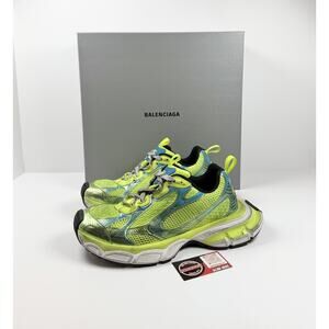 Size 46EU/13US - Balenciaga 3XL Distressed Fluo Yellow NEW!